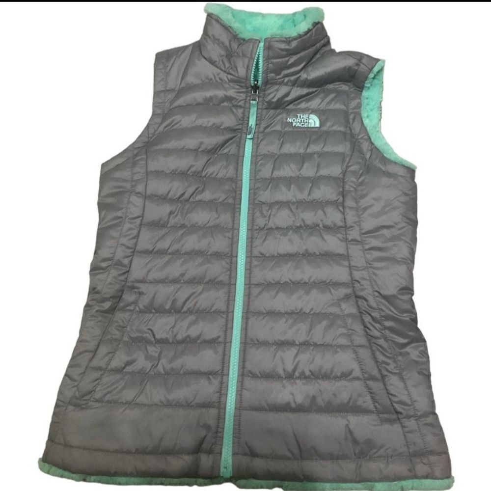 The North Face Puffer Fleece Vest Jacket Size L